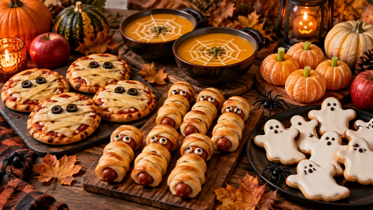 7 recettes parfaites pour octobre sur le thème Halloween
