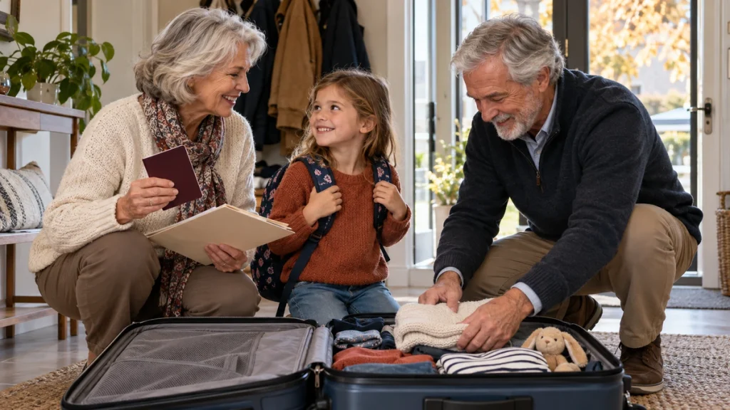 Voyage à l’étranger avec les grands-parents : le passeport de votre enfant ne suffit pas toujours